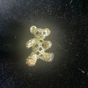 Gold Teddy Bear Pin